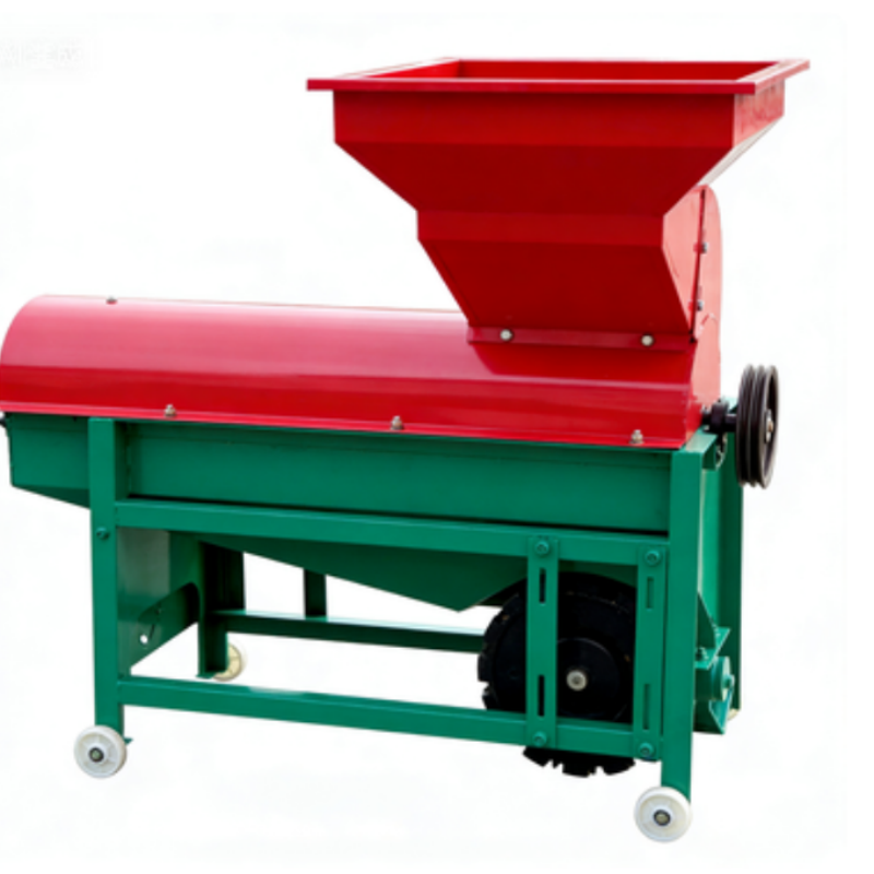 Alloy Steel Hammer Corn Thresher Machine Powerful Maize Separator Processing Equipment
