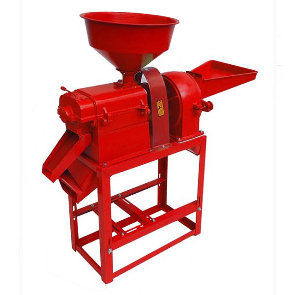 Industrial 5 Hp Rice Milling Machine Commercial Rice Huller With Polisher Small Scale