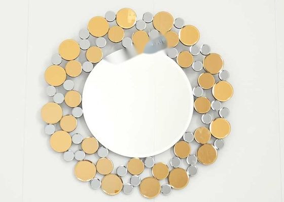 Quart Mirror Set of 4 with Venetian Frame - 50X40X4CM Decorative Wall Mirrors