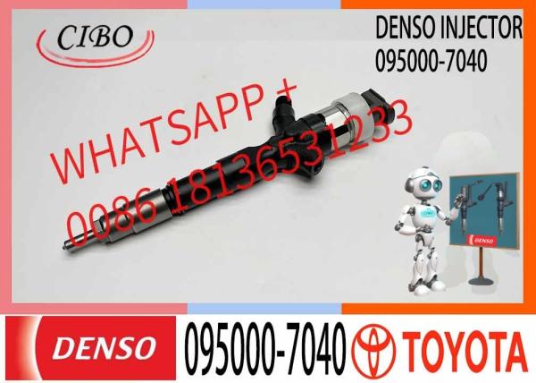 2KD Diesel Fuel Common Rail Injector 095000-7040 095000-7041 23670-39145 for Toyota Hiace 2.5 D-4D 2KD-FTV