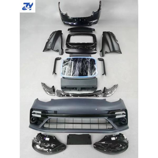 For 2010-2016 970.1 970.2 Upgrade to 971 Turbo S Modified Car Bumper Body Kit PDLS Headlight Porsche Panamera 970 Body Kit