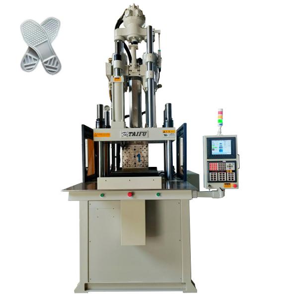 High Efficiency Single Slide Vertical Injection Molding Machine For Making Shoes