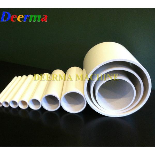 PVC Electrical Conduit Pipe Production Line / 20-63mm PVC Pipe Making Machine with 8 kg Capacity and Customized Voltage