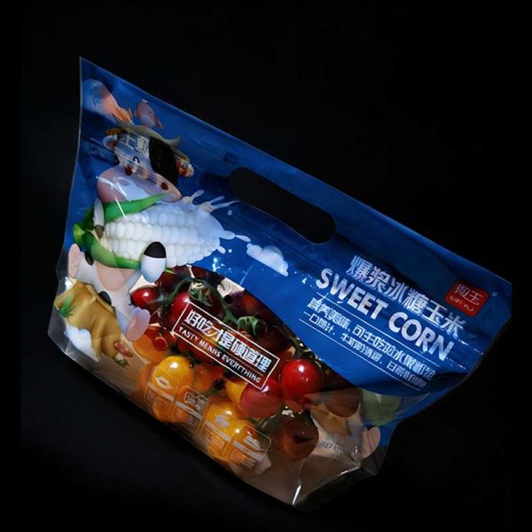 Clear Vented Vegetable Bags Customized Vented Bags For Produce