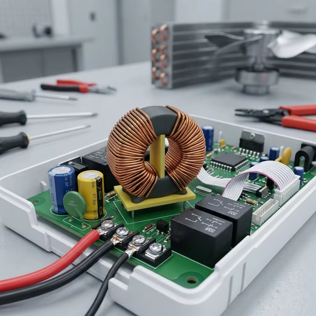 T106 Pure Copper Mn-Zn Core Common Mode Choke Low DCR High Efficiency