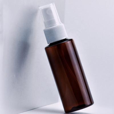 Any color 120ml plastic pump clear spray bottle with spray pump and cover