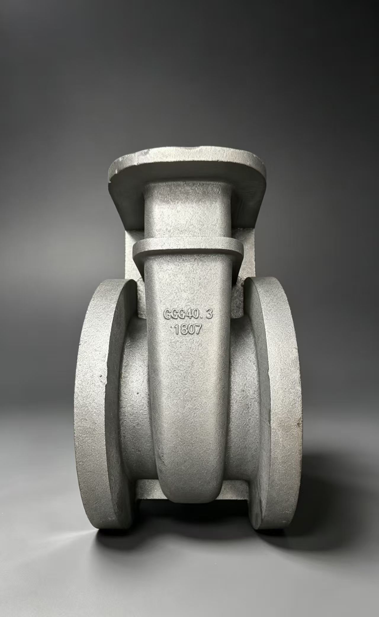Precision Ductile Iron Valve Body with 450MPa Tensile Strength, Corrosion Resistant and Watertight Seal for Fluid Pipe Networks