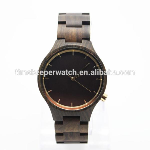 wholesale wood watches ,made in china ,stainless steel case back ,high quality wood watches 2016