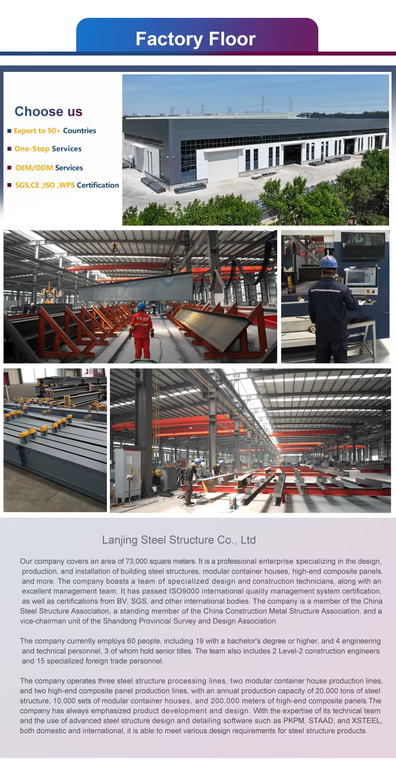 Steel Structure Warehouse Prefabricated High-Strength Steel Buildings for Industrial Storage & Logistics