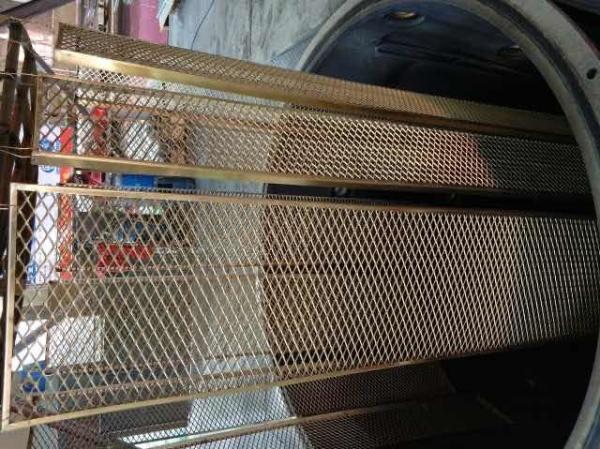Decorative Laser Cut Metal Room Dividers Stainless Steel For Restaurant