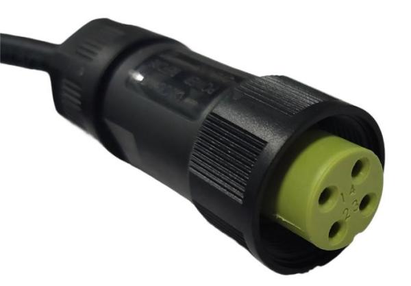 Harnais industriel de fil de connecteur de l'aviation RJ45 (mâle)