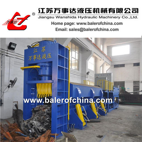 Automatic Hms Shear Baler Scrap Car Press
