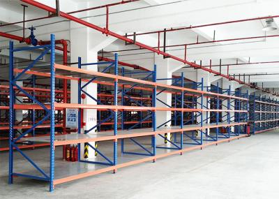 Armazenamento longo de aço laminado da garagem do sistema do racking do período que arquiva a cor do sistema de RAL
