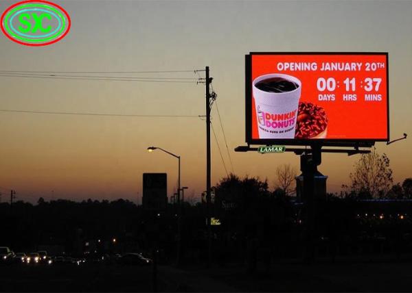 Large Outdoor Rental 320x160mm P10 Advertising Wall Billboards For Stage Music Festivals Concerts