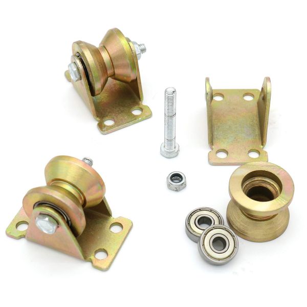 Great Quality High V-Groove Sliding Gate Roller Garage Door Nylon Rollers Wheel