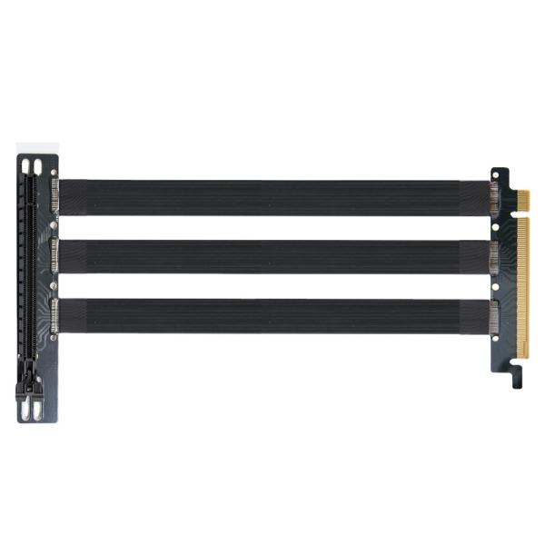 PCI-Express Riser Cable High Speed Extension Cable to Graphics Card Adapter 25cm PCIE 3.0 16X 90 270 Degrees