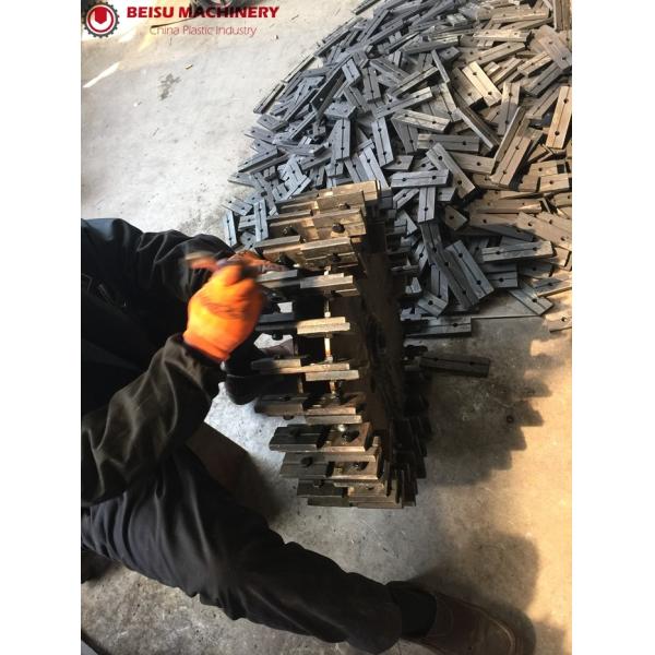 Наградное оборудуя стальное лезвие мельницы Pulverizer пластиковых частей машины пластиковое