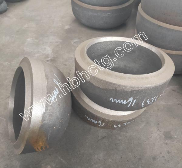 Butt Welding Round Pipe End Caps Ansi B16.9 Alloy Steel Material