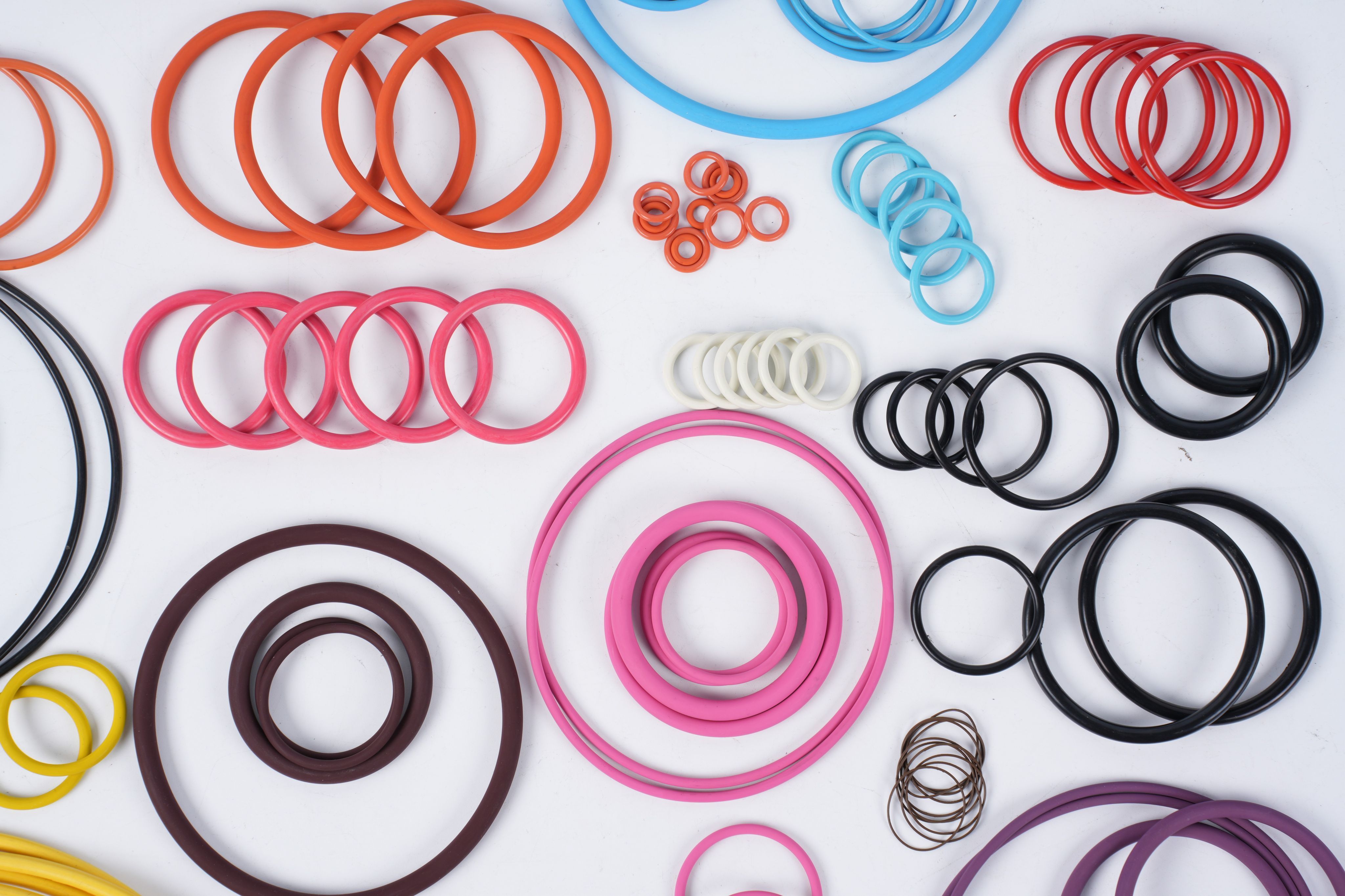 90 Shore A High-Pressure Oilfield O-Rings: Corrosion Resistant AS568 Rubber Seals