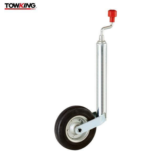 jóquei Wheel Steel Rim And Solid Tyre do reboque da capacidade 150KG de 48mm
