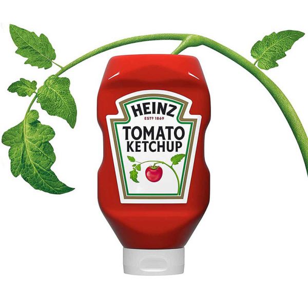BOPP Tomato Ketchup Bottle Sticker Labels Waterproof digital Printing