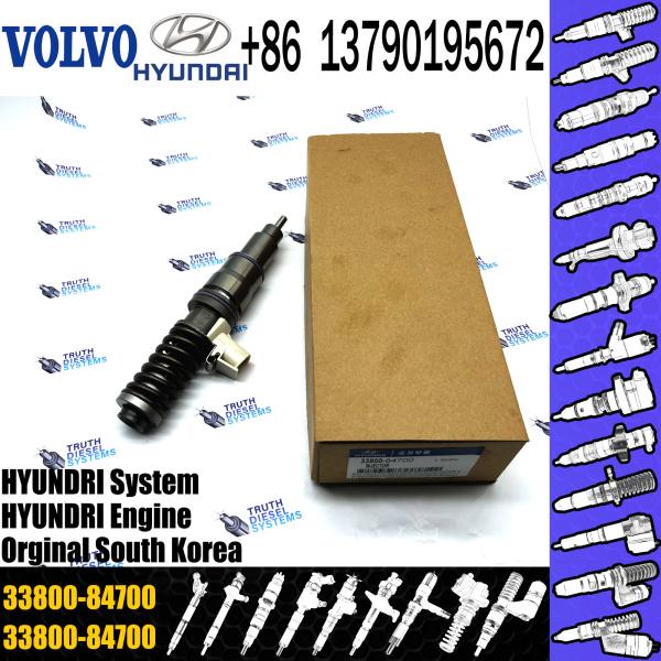 инжектор 33800-84700 коллектора системы впрыска топлива 61928748 автозапчастей инжектора топлива на распылитель форсунки 33800-84700 Hyundai дизельный