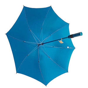 RPET Ultra Light Long Handle Walking Umbrellas Manual Open Windproof Rain Umbrella