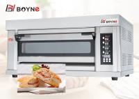 Plateaux de la couche deux d'Oven With Computer Controll One de gaz d'acier inoxydable