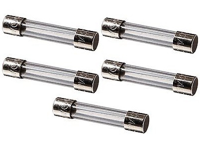 6.35x30mm Quick Blow Fast Acting Car Glass Tube Fuse 6.3Amp 250VAC 125VAC For Inline PCB Mount Fuse Holder Clip