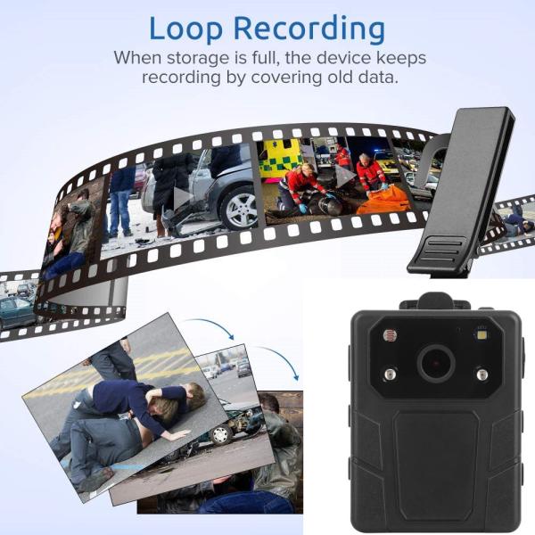 A visão noturna IP67 policia o sensor Wearable do CMOS OV4689 das câmeras do corpo