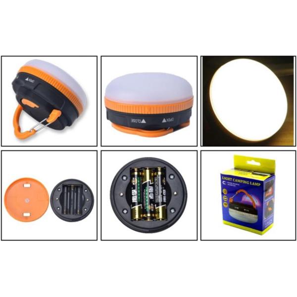 Luz brillante estupenda portátil blanca caliente al aire libre IP65 de la tienda de campaña de las linternas que acampa LED