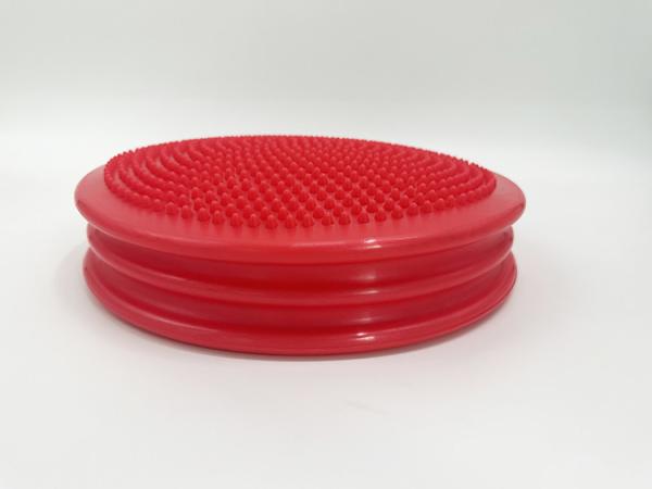 Inflated Stability Yoga Wobble Cushion Exercise Fitness Balance Disc Wiggle Seat