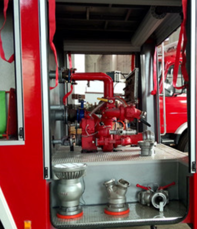 CO2 Fire Rescue Truck Firefighter Squad Truck