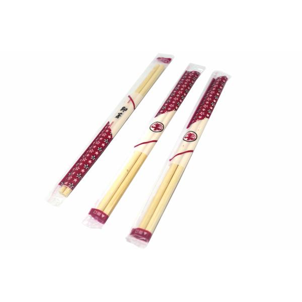 Individually Wrapped Opp Bag Sturdy Smooth Finish Wooden Chopsticks Disposable