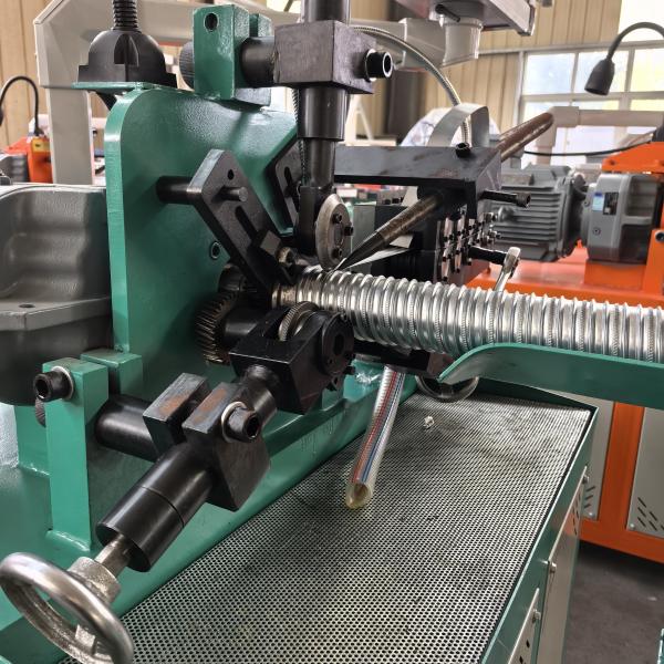 High Speed Automatic Corrugated Metal Pipe Roll Forming Manufacturing Machine