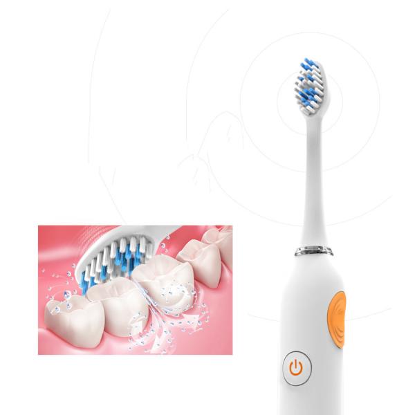Sonic Waterproof Tooth Whitening Electric Toothbrush With Brush Head Replacement Teeth Whitener Cleaning Oral Hygiene