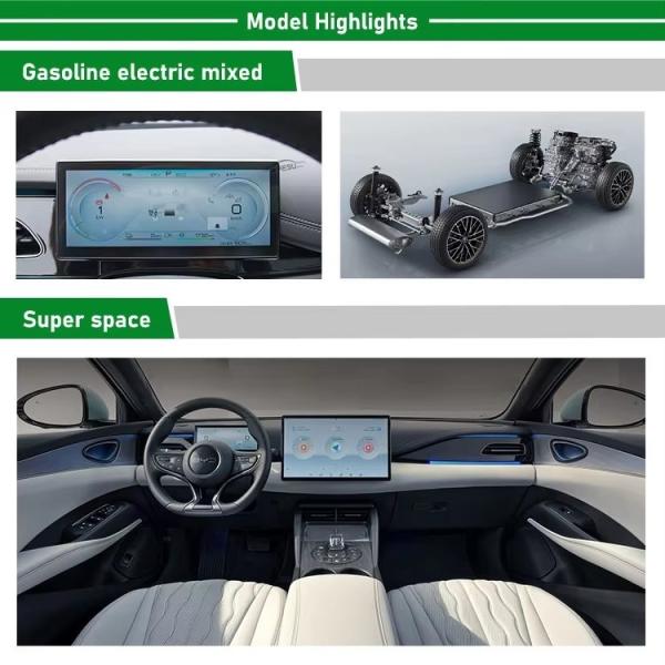 Plug-in Hybrid Electric Car 2200km Range Cars Electric Byd Seal 06 Dm-I Phev Car