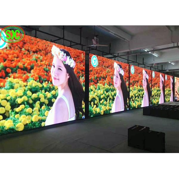 P4.81 Сплавленный алюминий / арендуемый светодиодный дисплей P4 / P5 HD водонепроницаемый Без пятен внутри и снаружи