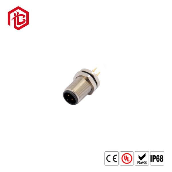 Male to Female waterproof extension cable 2 4 5 8 pin M12 LED Waterproof Cable Led M12 waterproof plug connector