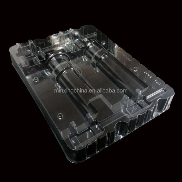 Transparent PET Turnover Plastic Packaging Blister Tray for Automobile Components Direct