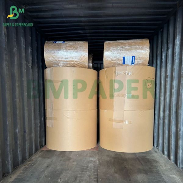 90cm 100cm Reel 55gram 70gram Coating Thermal Paper For Making Tickets