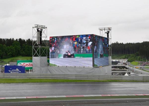 3.91mm Outdoor High Brightness 500x500mm cabinet LED Display for Advertising