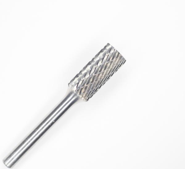 SA-5 Cylinder Without End Cut Burrs For Die Grinder 1/2 X 1 With 1/4 Shank Standard Double Cut