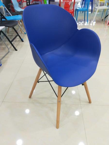 Modern leisure dessert shop dining chair business negotiation clear bar chair high stool coffee shop Nordic simple chair