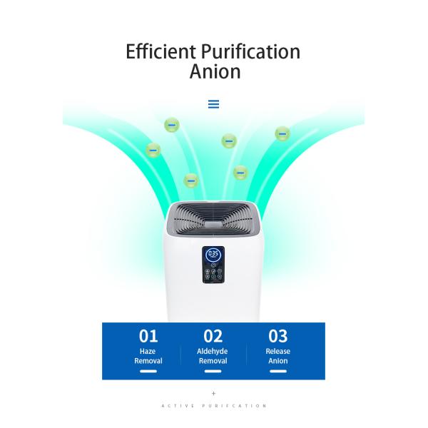 Домашние рыбы Домашние офисные очистители воздуха Wifi Hepa UV воздушный фильтр Домашнее производство в Китае оборудование для очистки воздуха очистители стерилизаторы