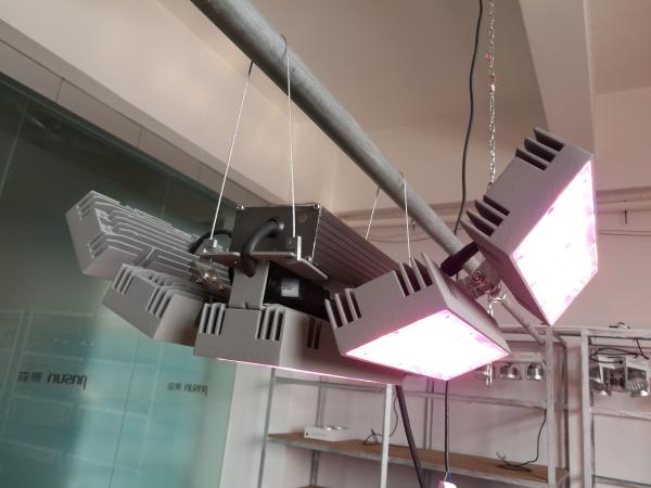 150W Plant light led hanging grow light for greenhouse  vegetable growing RGB  ceiling grown light 85% save energy