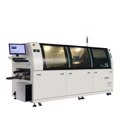 High Efficiency Lead-Free Wave Soldering Machine with PLC Control for PCB Assembly