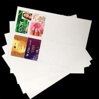 Feuille PVC numérique blanche 0,3 mm format A3 pour la production de cartes plastiques