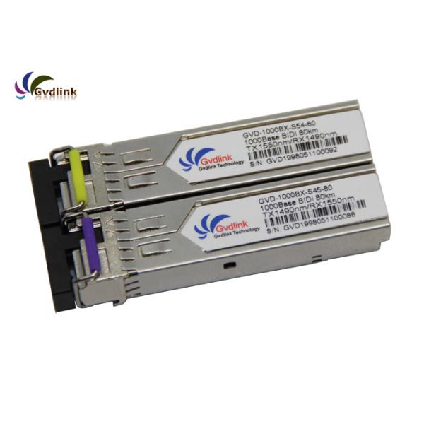 GLC-BX80-D-I Compatible 80KM SFP Fiber Transceiver Module