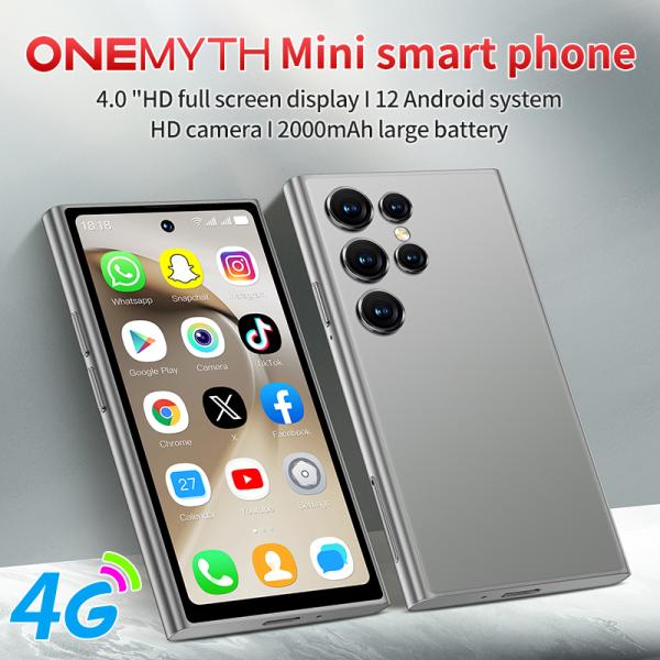 4G Mini Smartphone 4.0 Inch Display Android 12 Dual SIM 2+16GB ROM 5MP Front and